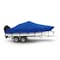 Eevelle Windstorm Boat Cover V HULL Cntr Console, Low or No Bow Rails w/Outboard 20' 6in. L 102in. W Royal WSVCC20102B-RYL - alternate 1
